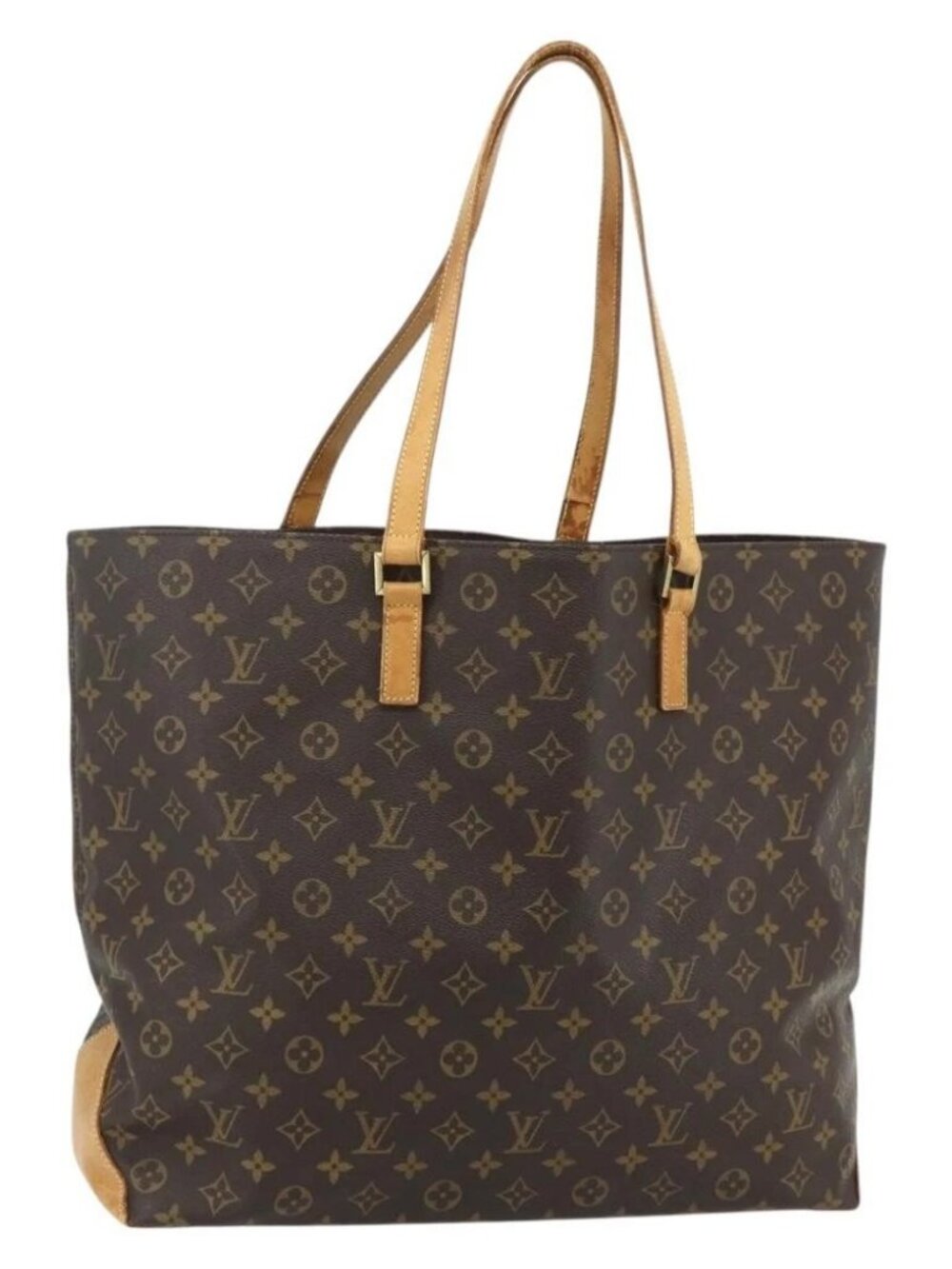 LOUIS VUITTON Monogram Cabas Alto Tote Bag M51152 LV Auth 176984